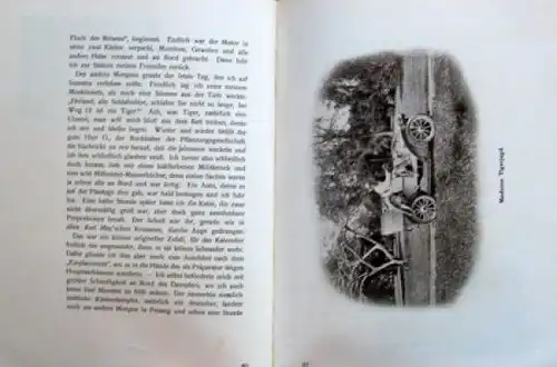 Heiland "Mit Auto und Büchse um Asien" Automobil Reisebericht 1911 (7936)