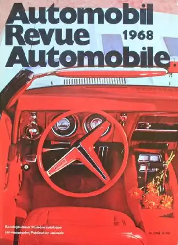 "Automobil Revue 68" Automobil-Jahrbuch 1968 (8630)