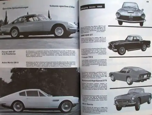 "Automobil Revue 68" Automobil-Jahrbuch 1968 (8630)