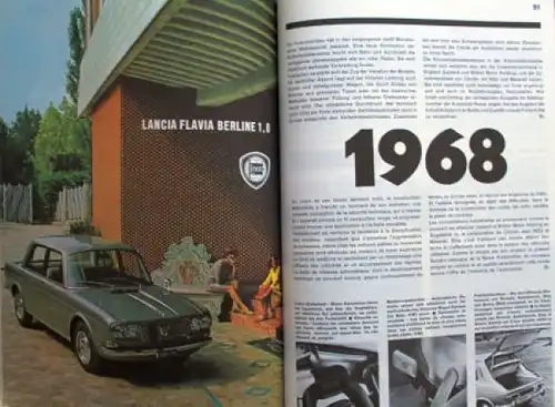 "Automobil Revue 68" Automobil-Jahrbuch 1968 (8630)