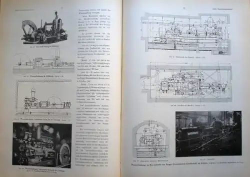 Riedler "Schnell Betrieb Maschinenbetriebe" Motoren und Maschinentechnik 1899 (1575)