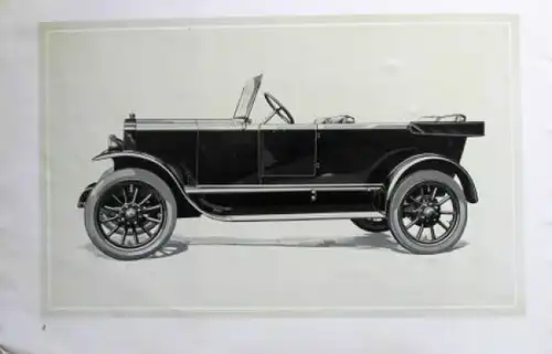 Brennabor Typ S 6/20 PS Modellprogramm 1924 Automobilprospekt (8259)