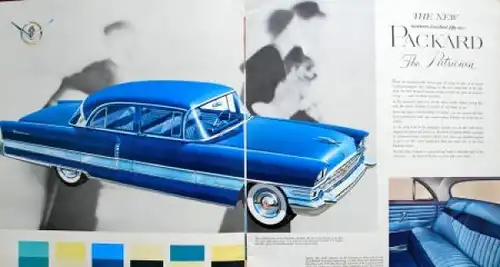 Packard Modellprogramm 1956 Automobilprospekt (6315)