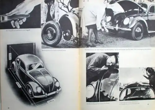 Volkswagen KdF Modellprogramm 1939 "Mein KdF-Wagen" Automobilprospekt (7371)