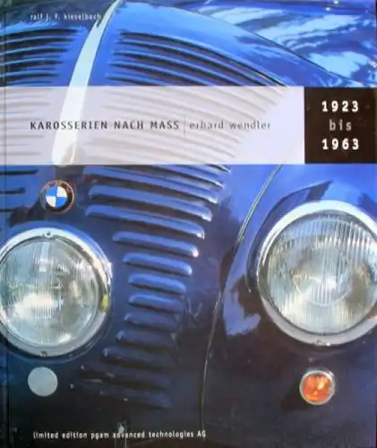 Kieselbach "Karosserien nach Mass - Erhard Wendler" Wendler-Fahrzeughistorie 2001 (4325)