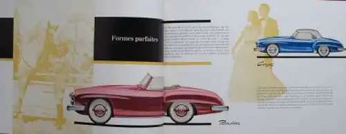 Mercedes-Benz 190 SL Modellprogramm 1956 Automobilprospekt (0221)