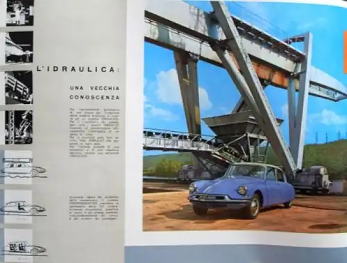 Citroen DS 19 Modellprogramm 1959 Automobilprospekt (8417)