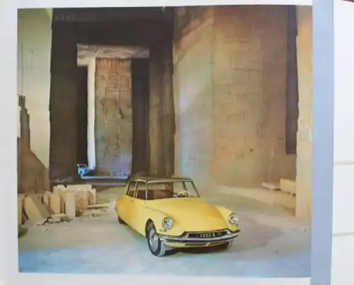 Citroen DS 19 Modellprogramm 1959 Automobilprospekt (8417)