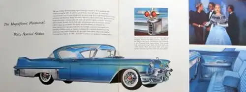 Cadillac Modellprogramm 1957 Automobilprospekt (1925)