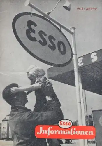 "Esso Informationen" 1947 Tankstellen-Magazin (2031)