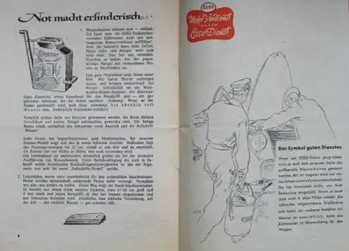 "Esso Informationen" 1947 Tankstellen-Magazin (2031)
