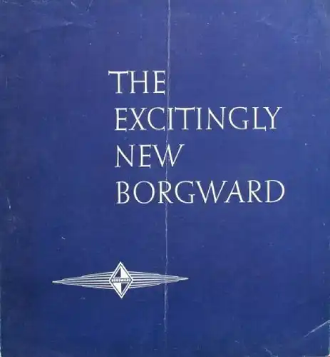 Borgward Airswing P 100 Modellprogramm 1959 Automobilprospekt (2664)