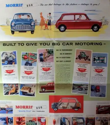 Austin Morris 850 Modellprogramm 1959 "The Revolutionary" (5643)