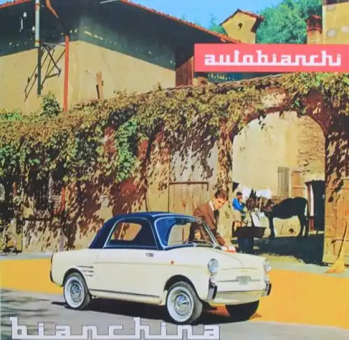 Autobianchi Bianchina 110 DB Modellprogramm 1959 Automobilprospekt (4822)
