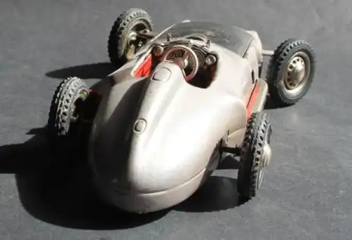 JNF Neuhiel Mercedes-Benz Monoposto Tele-Record 1955 Blechmodell mit Batterieantrieb in Originalkarton (3776)