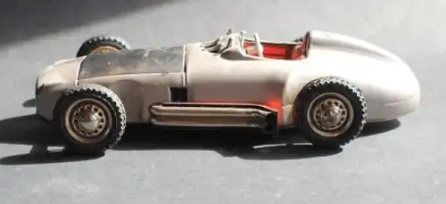 JNF Neuhiel Mercedes-Benz Monoposto Tele-Record 1955 Blechmodell mit Batterieantrieb in Originalkarton (3776)