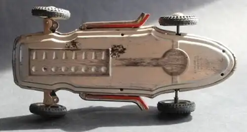 JNF Neuhiel Mercedes-Benz Monoposto Tele-Record 1955 Blechmodell mit Batterieantrieb in Originalkarton (3776)