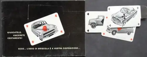 Opel Olympia Rekord Modellprogramm 1954 Automobilprospekt (5180)
