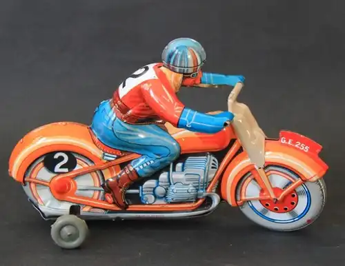 Technofix Motorrad 255 G.E. 1955 Blechmodell mit Friktionsantrieb (5009)