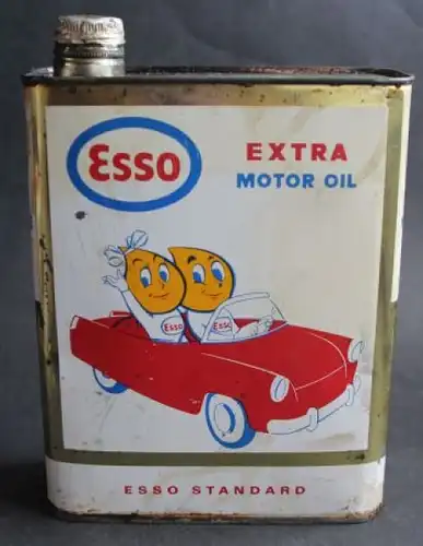 Esso Oeldose 1960 "Extra Motor Oil Multigrade HD" 2 Liter (0890)