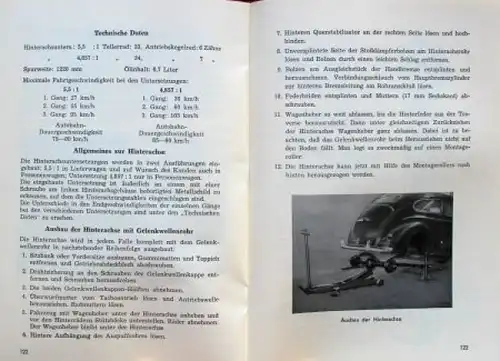 Ford Taunus 1950 Werkstatt-Handbuch (2946)