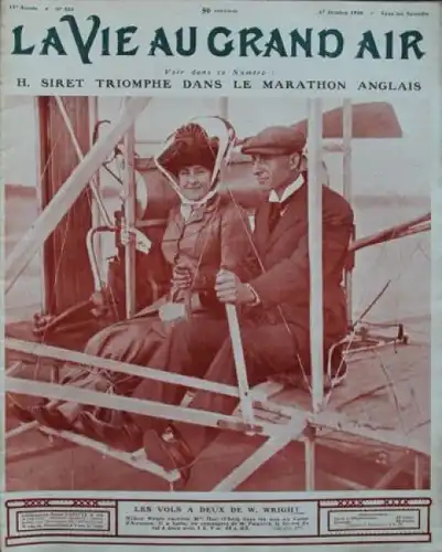 "La Vie au Grand Air" Motorsport-Zeitschrift 1908 (5859)