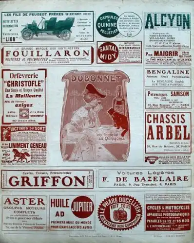 "La Vie au Grand Air" Motorsport-Zeitschrift 1908 (5859)