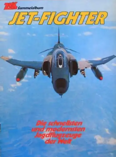 Zack Magazin "Jet-Fighter" Flugzeug-Sammelalbum 1975 (4544)