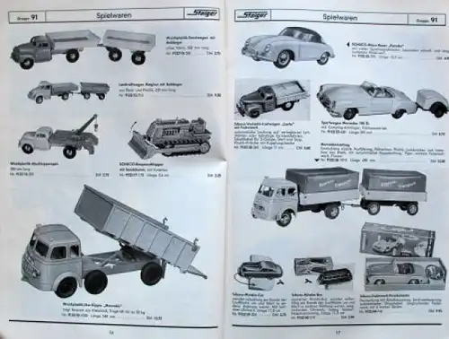 Staiger Katalog "Elektrogeräte, Haushaltsartikel, Spielwaren" 1959 Versandhaus-Jahrbuch (9692)