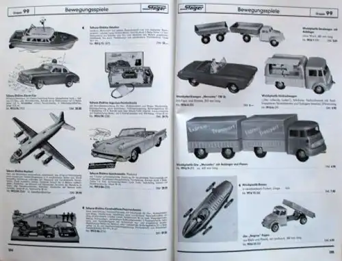 Staiger Katalog "Elektrogeräte, Haushaltsartikel, Spielwaren" 1961 Versandhaus-Jahrbuch (9691)