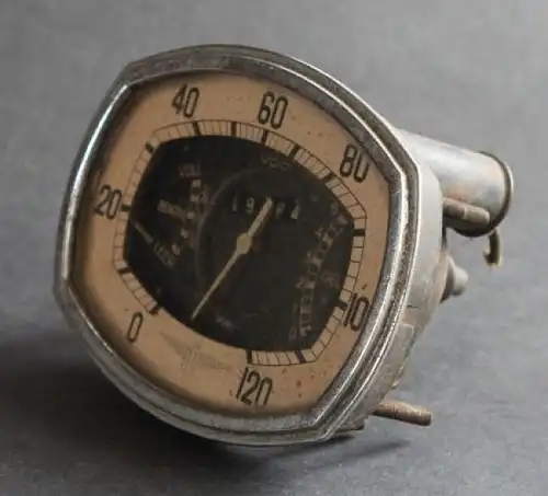 Adler Trumpf Junior VDO Tachometer 1935 mit Logo (9609)