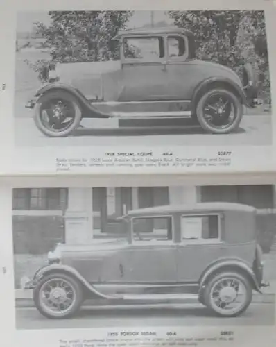 Ford Model A "Restoration Handbook" 1930 Reparatur-Handbuch (8986)