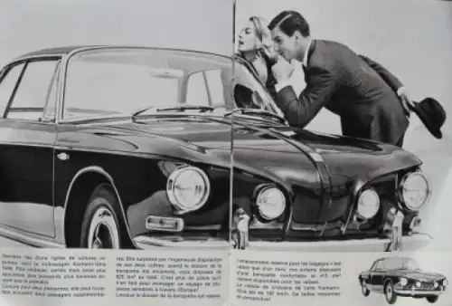 Volkswagen Modellprogramm 1962 Automobilprospekt (9584)
