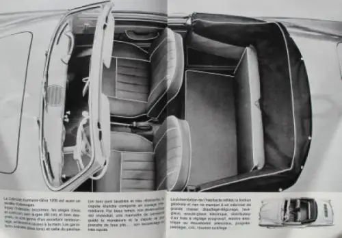 Volkswagen Modellprogramm 1962 Automobilprospekt (9584)
