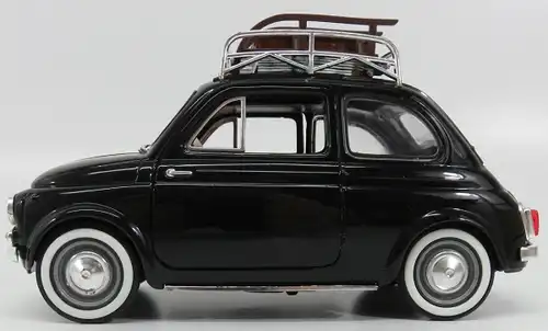 Solido Prestige Fiat 500 mit Gepäckträger 1960 Metallmodell in Originalbox (9553)