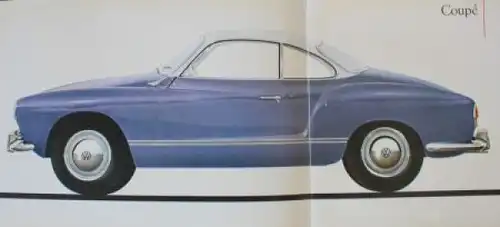 Volkswagen Karmann-Ghia Modellprogramm 1959 Automobilprospekt (1379)