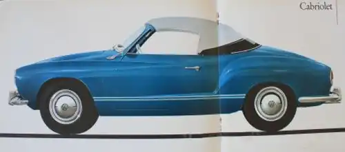 Volkswagen Karmann-Ghia Modellprogramm 1959 Automobilprospekt (1379)