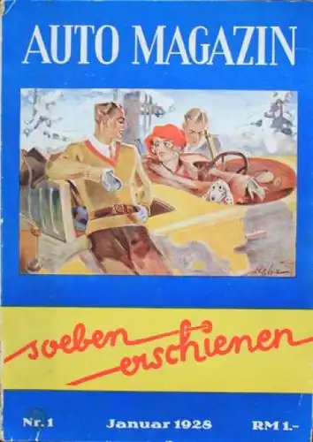 Eysler "Auto Magazin" Magazin 1928 (8070)