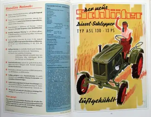 Hierhager "Schlüter - Schlepper Prospekte" Traktor-Historie 2005 (2857)