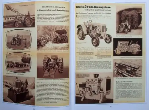 Hierhager "Schlüter - Schlepper Prospekte" Traktor-Historie 2005 (2857)