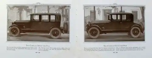 Cadillac V 63 Modellprogramm 1925 Automobilprospekt (9441)