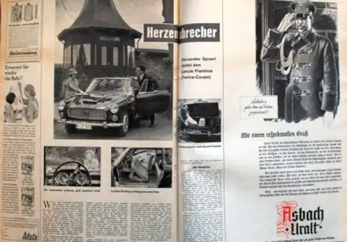 "Stern" Gesellschafts-Magazin 1960 Lancia (9384)