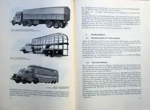 Kühnast "Kraftfahrzeuganhänger und Gespannwagen" Fahrzeugtechnik 1958 (6957)