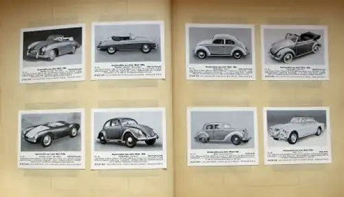 Paicos Zigaretten "Automobile aus aller Welt" Automobil-Sammelalbum 1953 (9682)