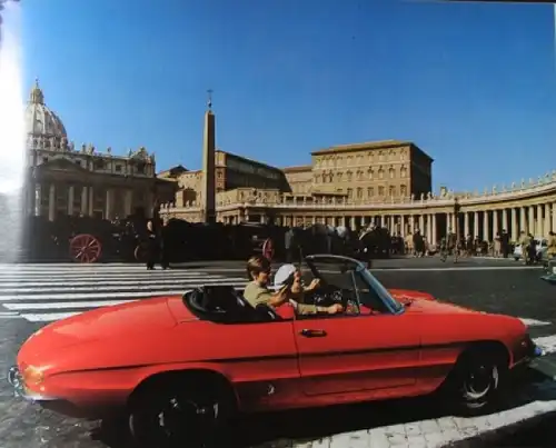 Alfa Romeo 1300 Junior Spider/GTA Modellprogramm 1969 Automobilprospekt (9890)