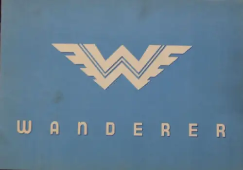 Wanderer Modellprogramm 1934 Automobilprospekt (7576)