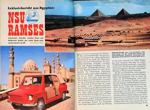 "Hobby - Das Magazin der Technik" 1961 NSU Ramses Technik-Magazin (7576)