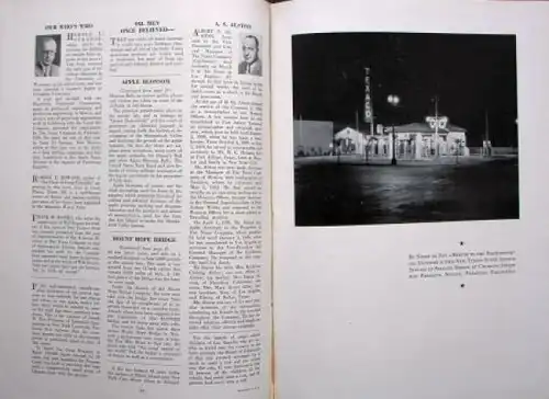 Texaco "The Texaco Star" und "Texaco Topic" Tankstellen-Magazine 1931 Halbjahrgang (9415)