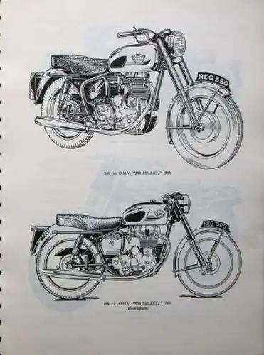 Royal Enfield Bullet Motorräder 1956-60 Werkstatt-Handbuch (7503)