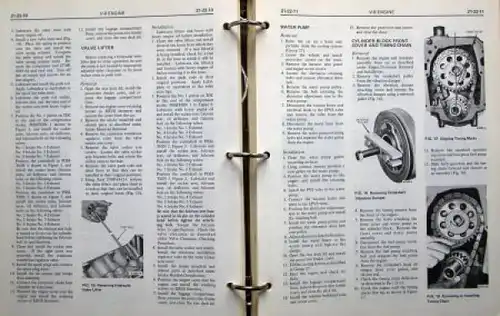 De Tomaso Pantera Werkstatt-Handbuch 1973 im Originalordner (7502)